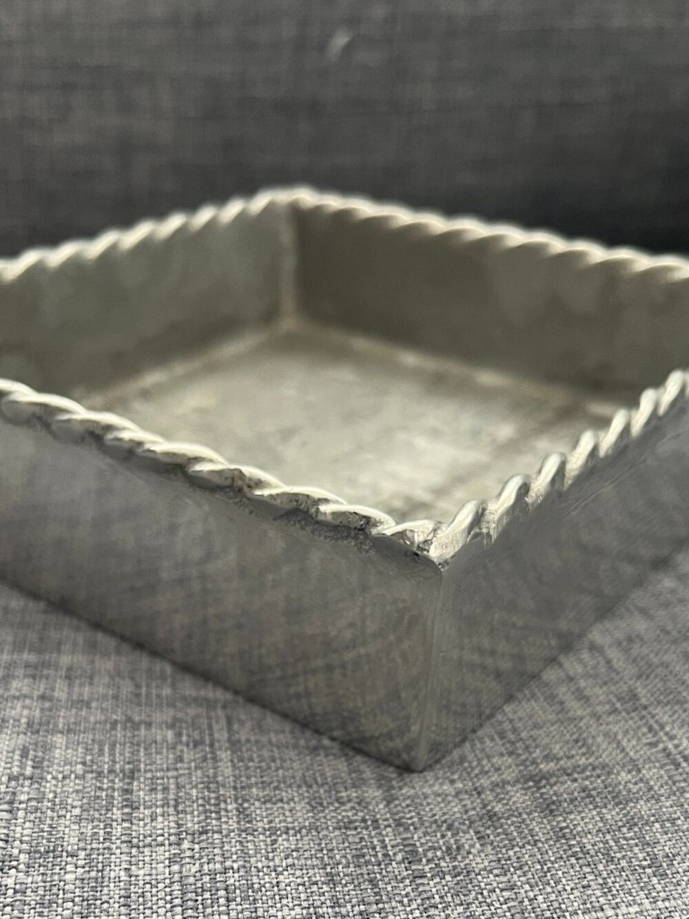 Napkin Holder Mariposa Square Wave Rim